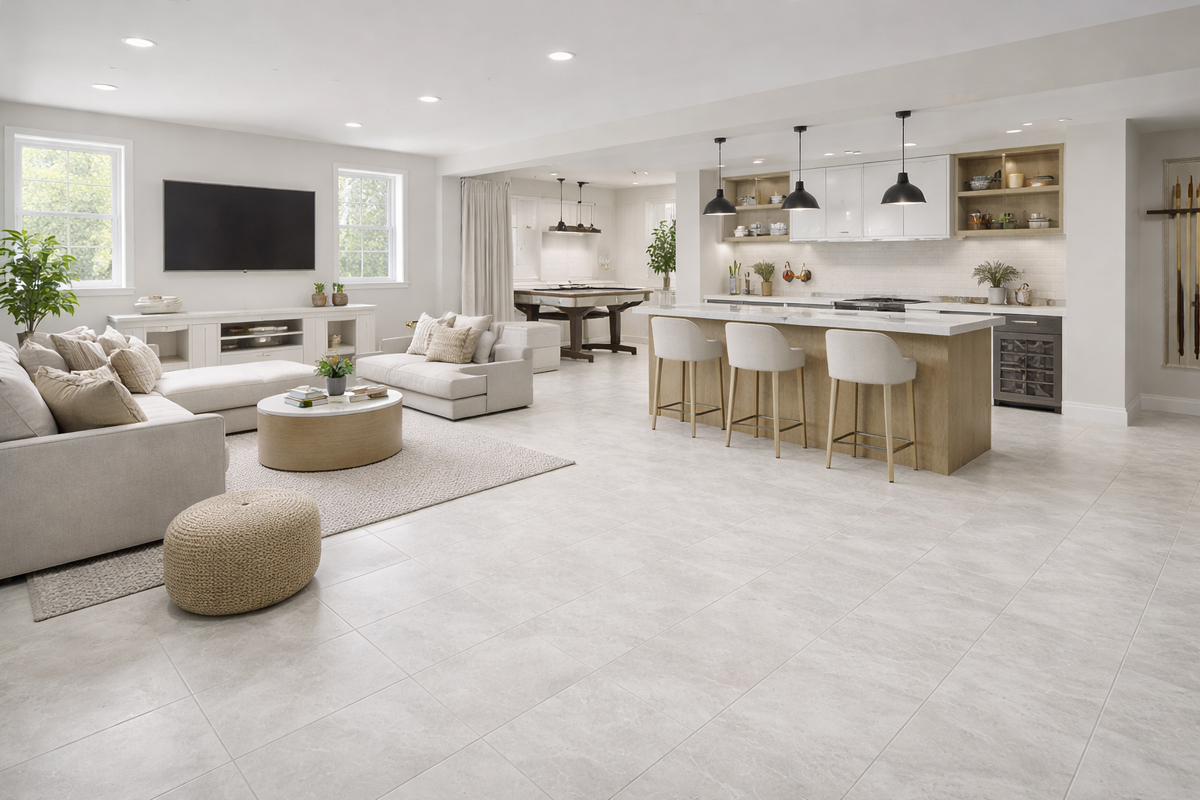 Basement flooring
